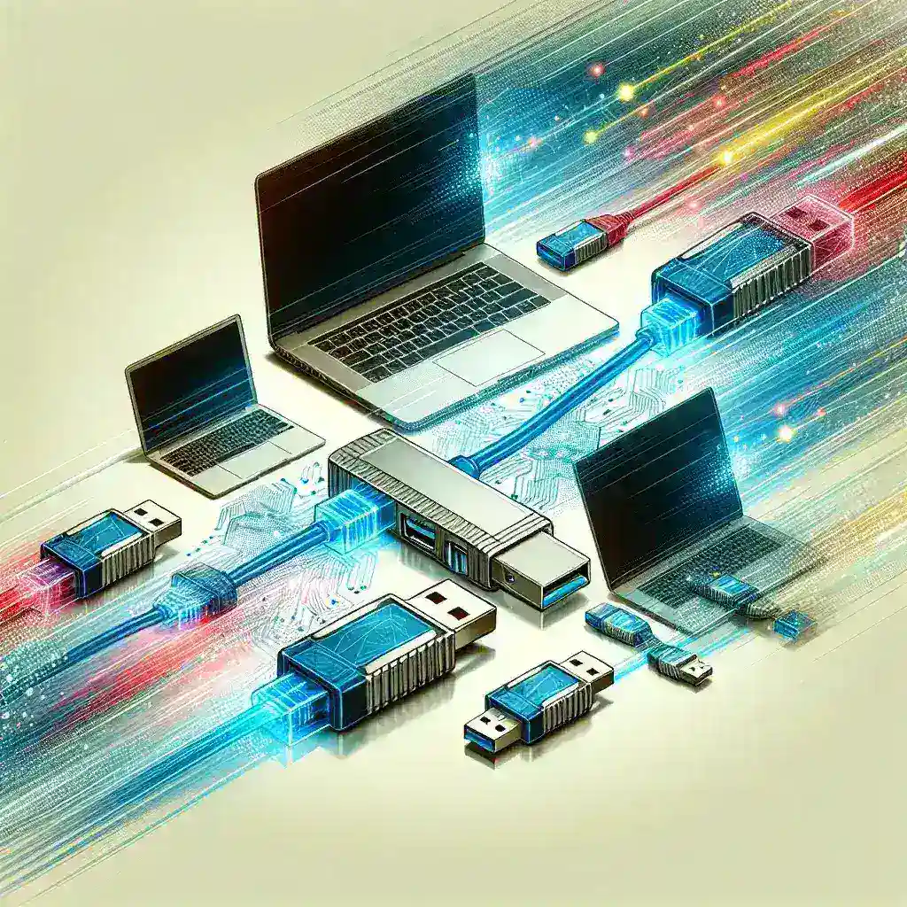 "Análise de adaptadores de rede 2.5 Gigabit USB para notebooks: vista de diversos modelos com destaque para conectividade e desempenho no mercado nacional."